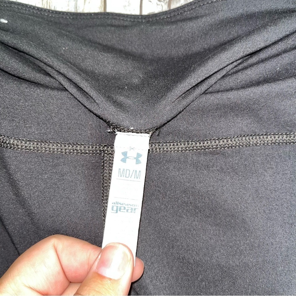 Under Armour Pewter Cropped Leggings - Picture 5 of 5